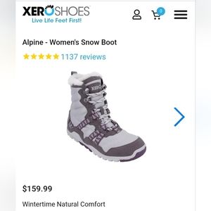 Xero Shoes Alpine Snow Boot (women's) size 10
